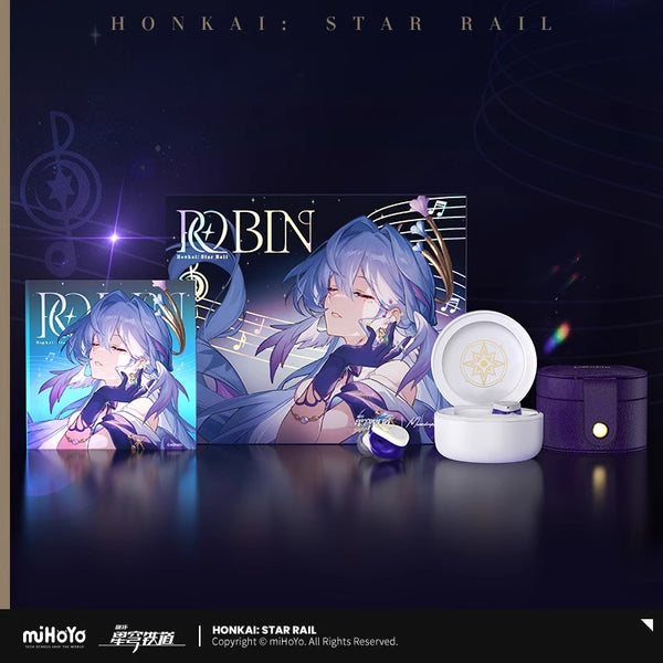 MiHoYo Official Original Genuine Honkai Star Rail Robin Box Doujin Robin Noise Reduction Prop Original Co Branded Peripherals