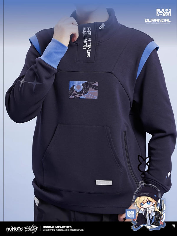 【Genuine】Durandal Hoodies MiHoYo Official Genuine Honkai Impact 3 Durandal Hoodies Palatinus Equinox Series Tops Doujin Birthday Gift