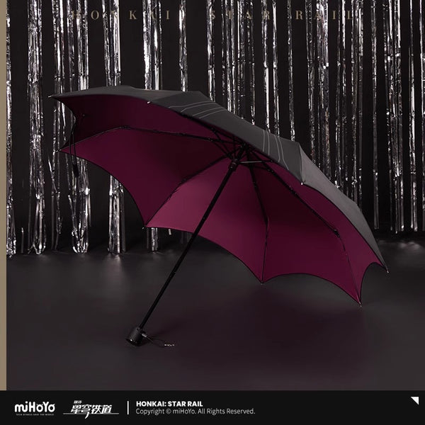 【Genuine】Kafka Umbrella MiHoYo Official Original Honkai Star Rail Kafka Theme Impression Series Folding Umbrella Doujin Cosplay