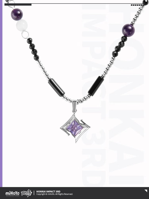 【Genuine】Kiana Kaslana Necklace MiHoYo Official Genuine Honkai Impact 3 Kiana Herrscher Of Finality Series Necklace Doujin Birthday Gifts