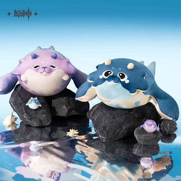 【Genuine】Official Genshin Impact Animal Pendant Sea Series Plush Beast Cute Pillow Pendant 11cm Pendant Birthday 80cm Gifts