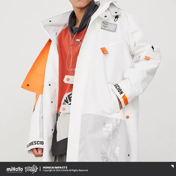 MiHoYo Official Honkai Impact 3 Kiana Kaslana Doujin Element Jacket Coat Couple Winter Windbreaker Unisex Birthday Xmas Gifts