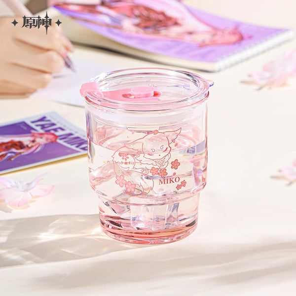 【Genuine】MiHoYo Yae miko Water Cup Official Genuine Game Genshin Impact yaemiko