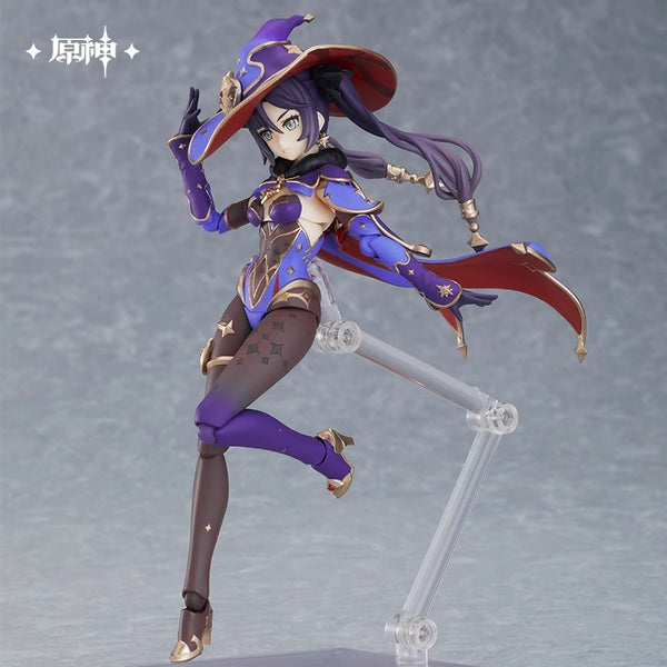 【Genuine】MiHoYo Original Genshin Impact Mona Ver Garage Kits Movable Action Model Kits Astrologer