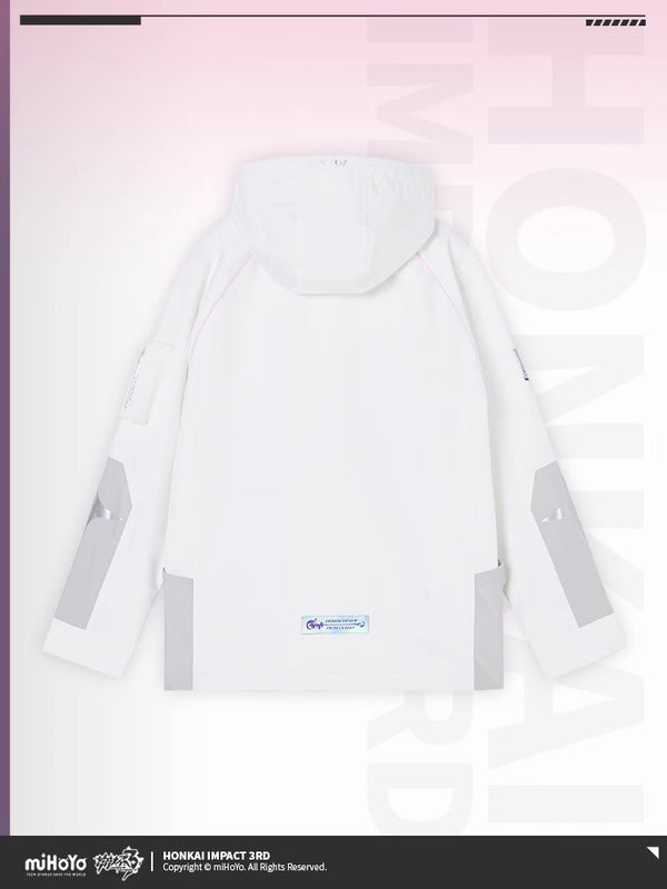 MiHoYo Official Genuine Honkai Impact 3 Elysia Coat Doujin Herrscher Of Human: Ego Costume White Top Cosplay Birthday Xmas Gifts